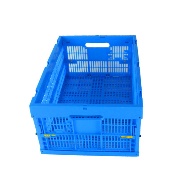 collapsible crate with wheels