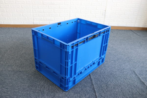 zusammenklappbare Kisten aus Kunststoff