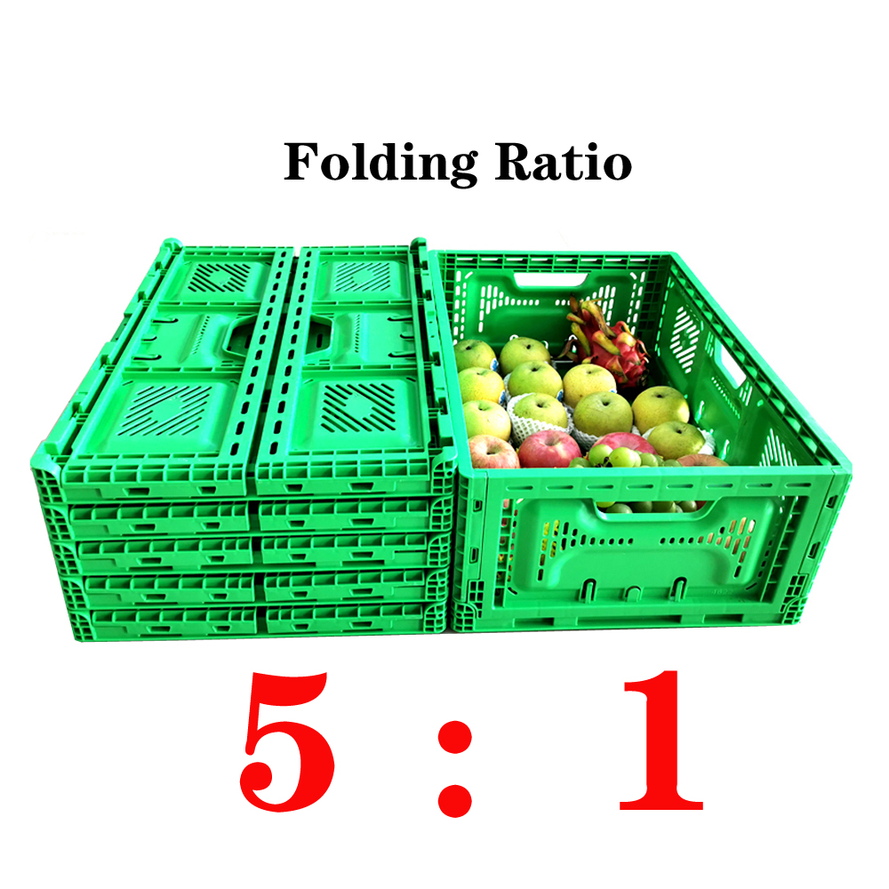 Collapsible Storage Crate - Plastic Vegetable Crates supplier