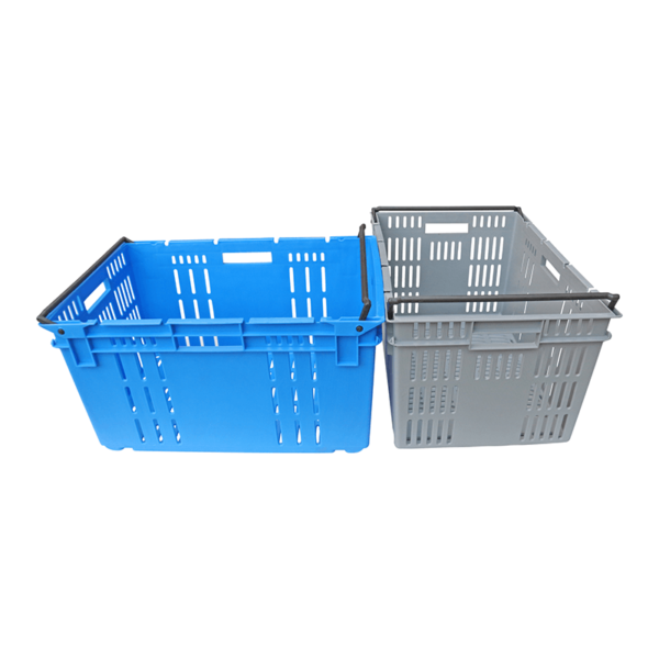 plastic supermarket crates for fruit and vegetable
