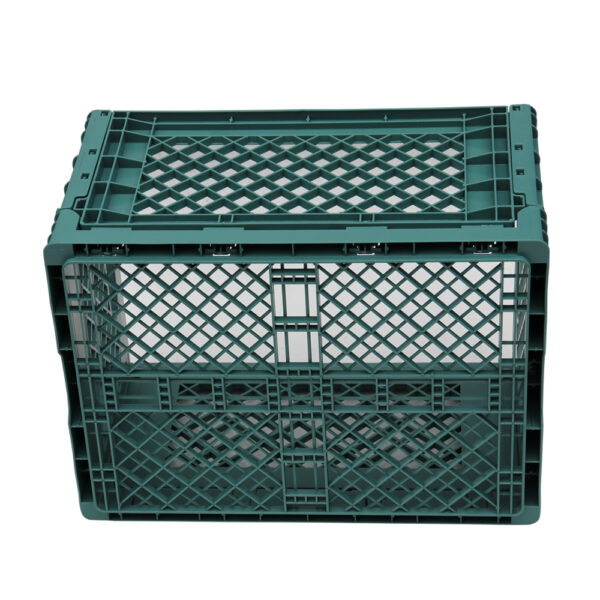 plastic collapsible milk crate