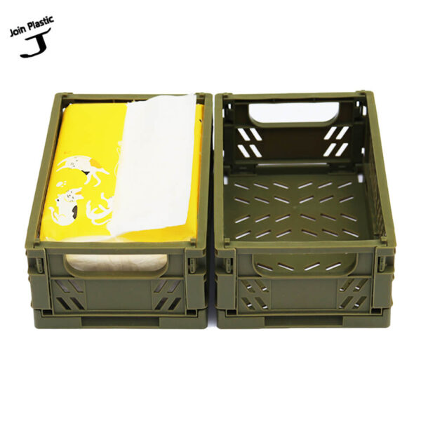 plastic mini milk crate