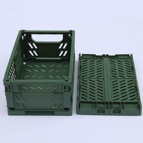 plastic mini milk crate