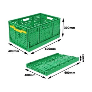 Green Vegetable Crates 600×400mm